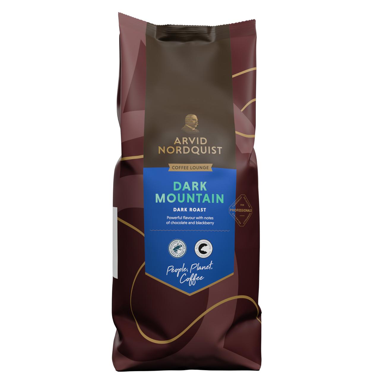 ARVID NORDQUIST Kaffe Dark Mountain automatkaffe mörkrostat 1kg