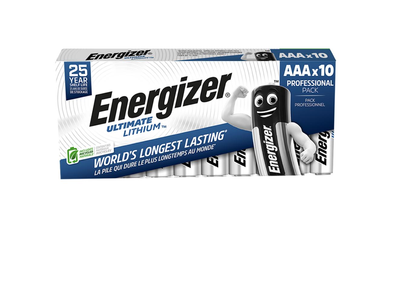 ENERGIZER Batteri Ultimate AAA 10/fp | Kontorsmaskiner - Batterier - AAA | Kontorsexperten