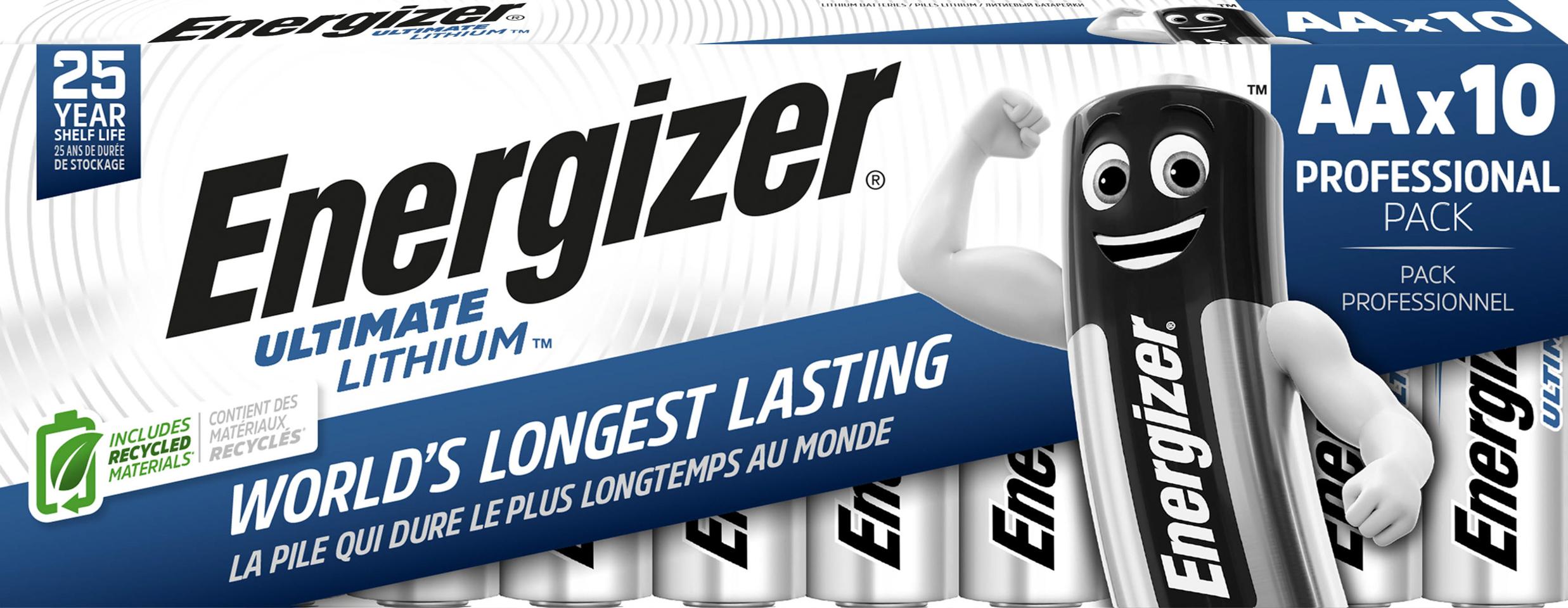 ENERGIZER Batteri Ultimate AA 10/fp | Kontorsmaskiner - Batterier - AA | Kontorsexperten