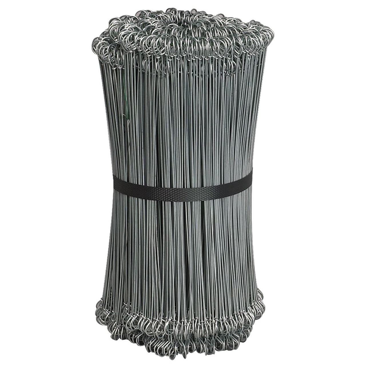 ABENA Säcktråd galvaniserad 25cm ø1.25mm 1000/fp | Emballage och lagerutrustning - Packband och buntband - Förslutningsverktyg | Kontorsexperten