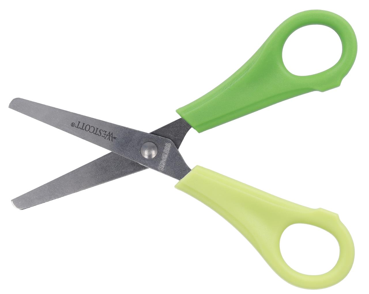 WESTCOTT Sax 13cm vänster grön | Skola och förskola - Bild och form - Saxar - Skola | Kontorsexperten