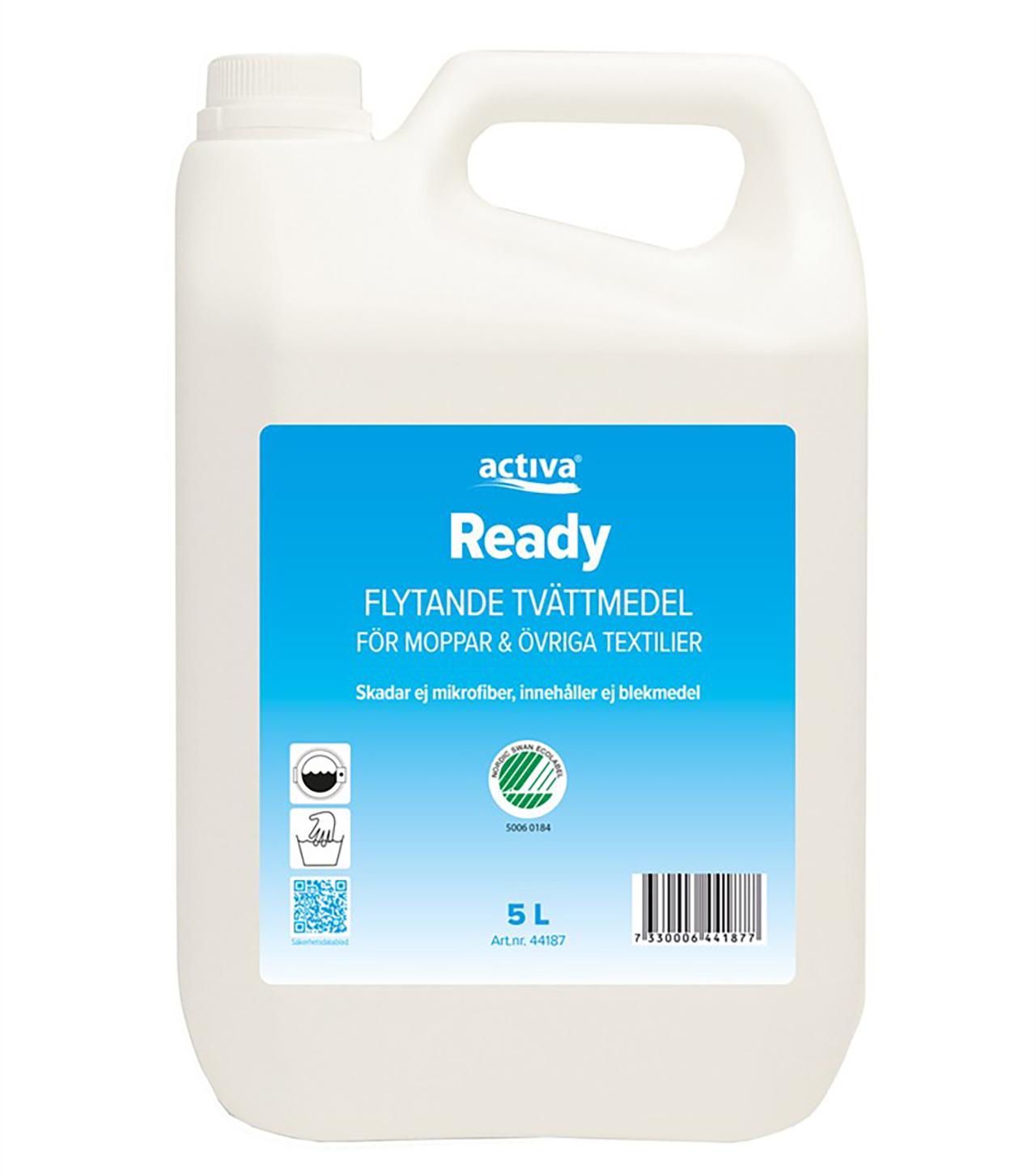 ACTIVA Mopptvätt Ready 5L | Städ och hygien - Tvättmedel och klädvård - Tvättmedel | Kontorsexperten