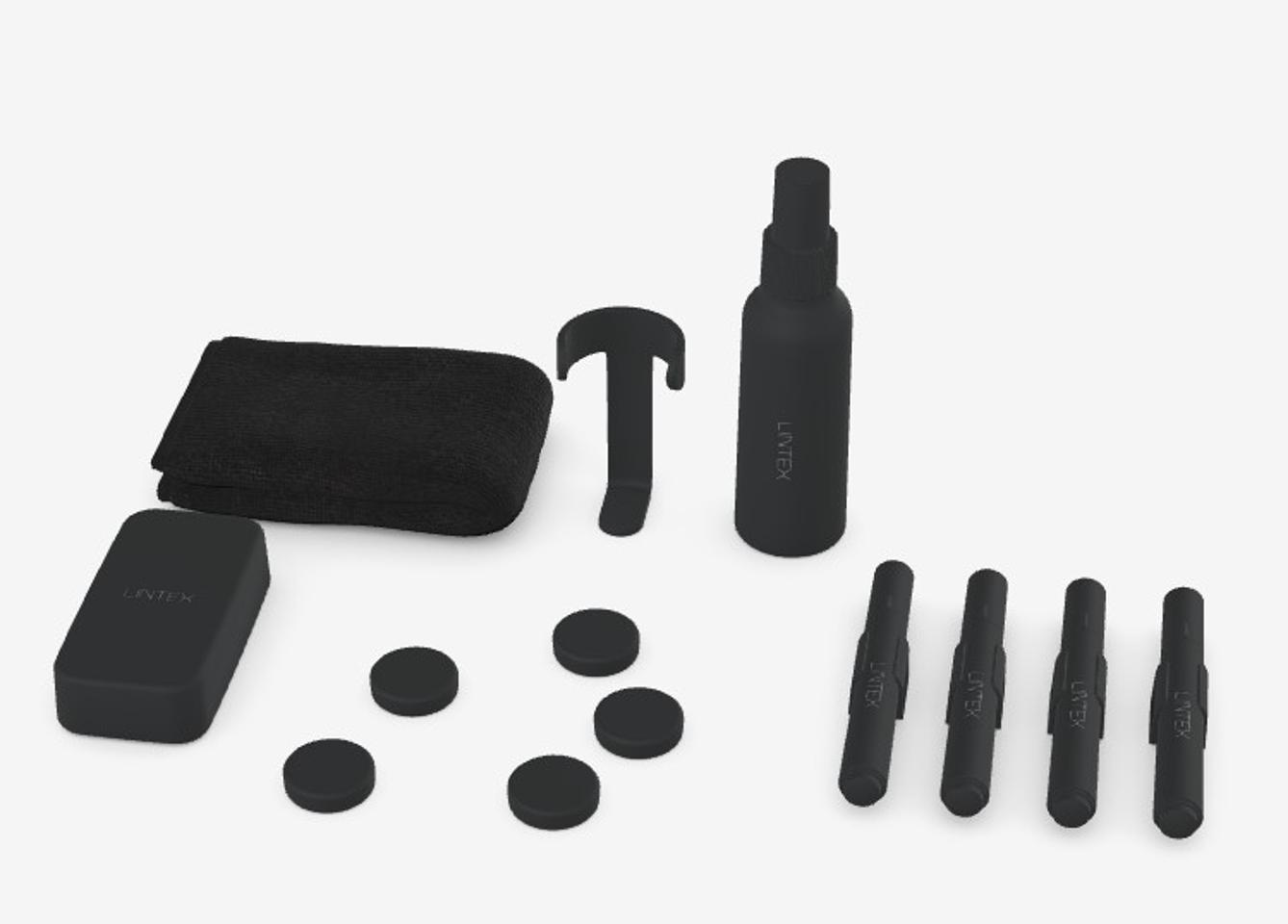 LINTEX Startset tillbehör whiteboardtavla svart | Kontorsmöbler och inredning - Whiteboardtavlor och tillbehör - Startset för whiteboardtavlor | Kontorsexperten