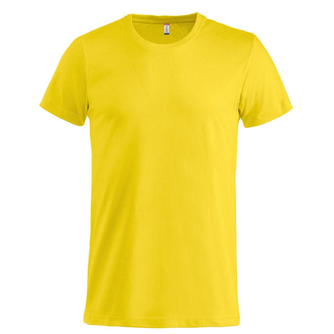 CLIQUE T-shirt 029030 citrongul 3XL | Arbetskläder - Arbetströjor - T-shirts | Kontorsexperten