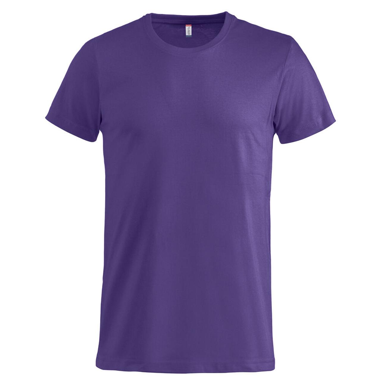 CLIQUE T-shirt 029030 lila 3XL | Arbetskläder - Arbetströjor - T-shirts | Kontorsexperten