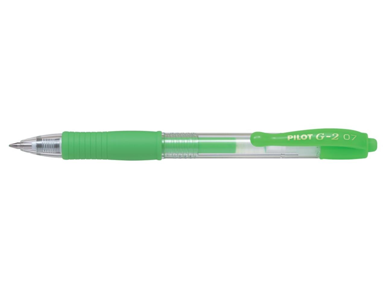 PILOT Gelpenna G2 Plus 0,7 Limegrön | Kontorsmaterial - Pennor - Gelpennor | Kontorsexperten
