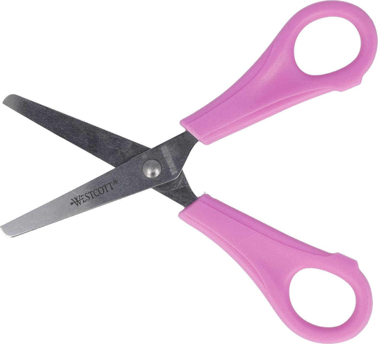 WESTCOTT Sax 13cm höger, rosa | Skola och förskola - Bild och form - Saxar - Skola | Kontorsexperten