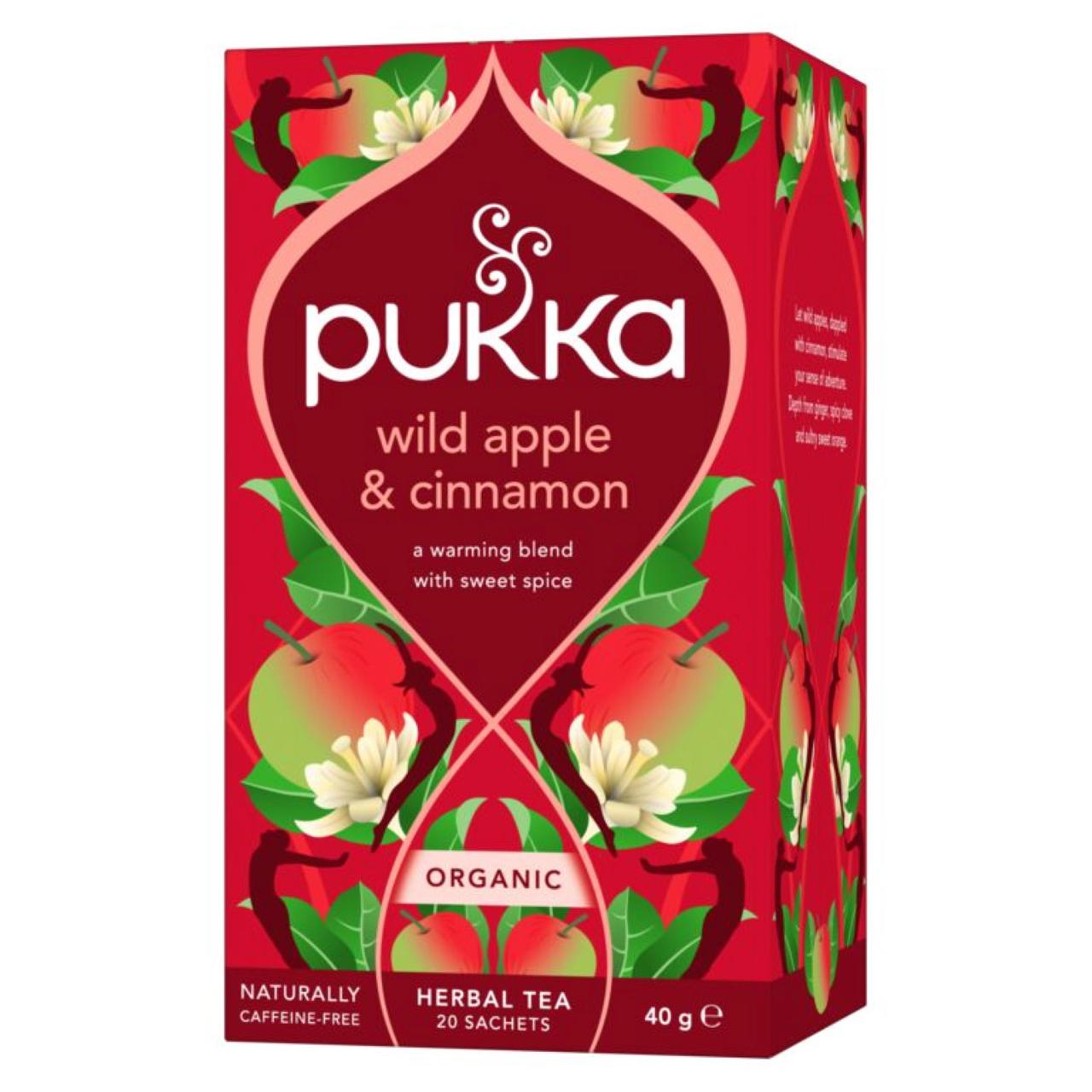 PUKKA Te Wild Apple Cinnamon 20/fp | Kök och servering - Kaffe och te - Te | Kontorsexperten