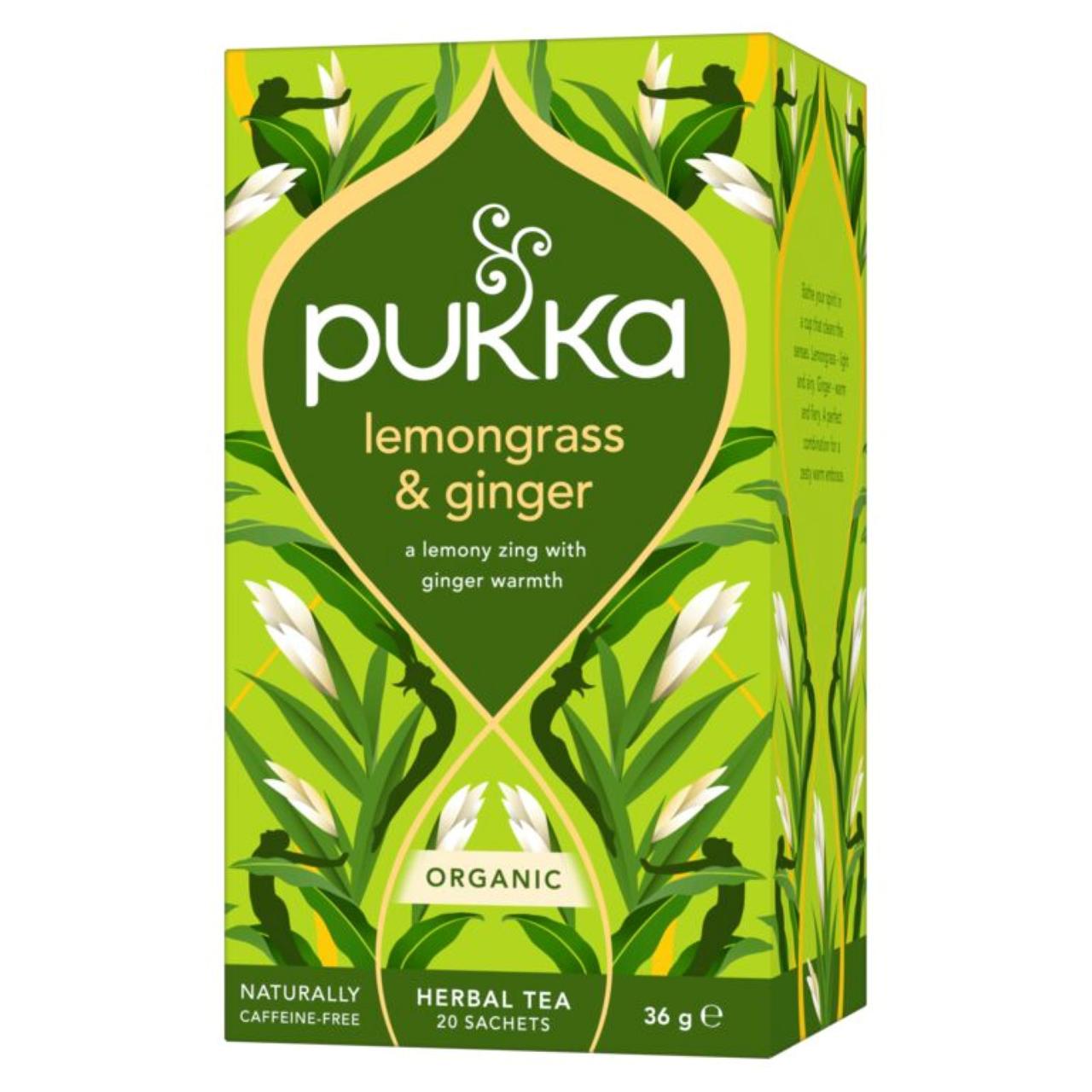 PUKKA Te Ört Lemongrass Ginger 20/fp | Kök och servering - Kaffe och te - Te | Kontorsexperten