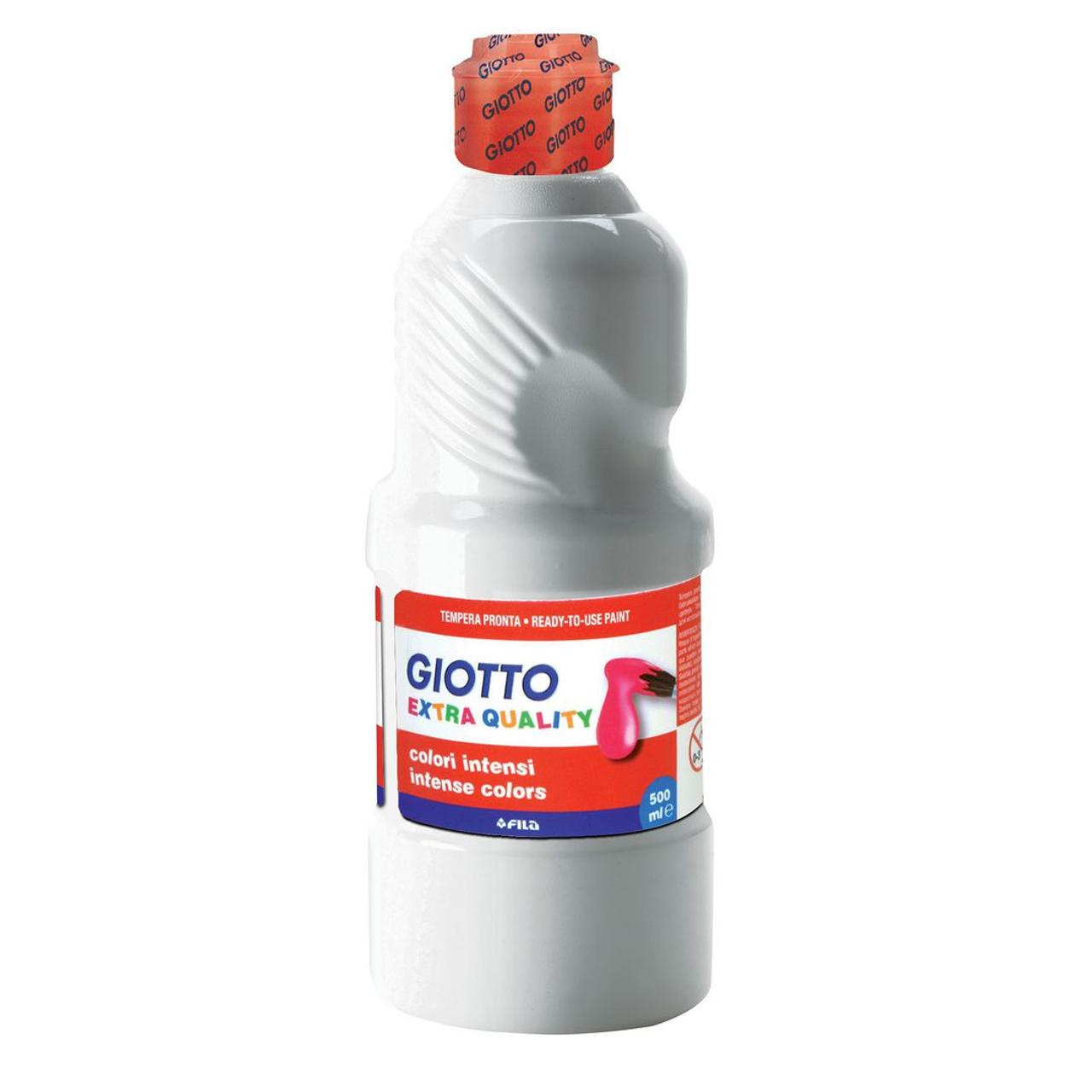 GIOTTO Färg Extra Quality 500ml vit | Skola och förskola - Målarfärg och tillbehör - Readymix | Kontorsexperten