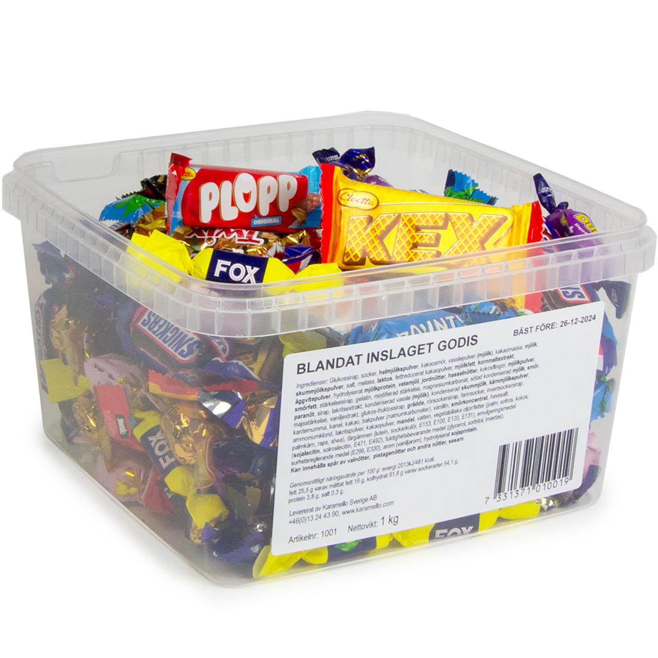 Godisblandning inslaget 1kg | Kök och servering - Ätbart - Godis och choklad | Kontorsexperten