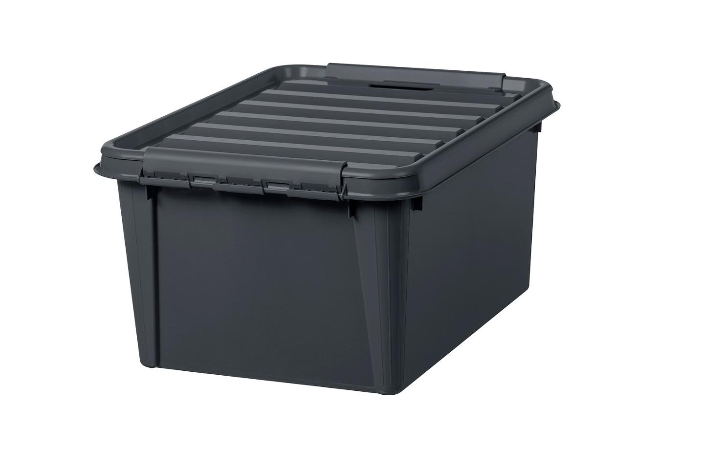 Förvaringslåda grå 31L | Kontorsmaterial - Arkivering och kontorsförvaring - Förvaringslådor | Kontorsexperten