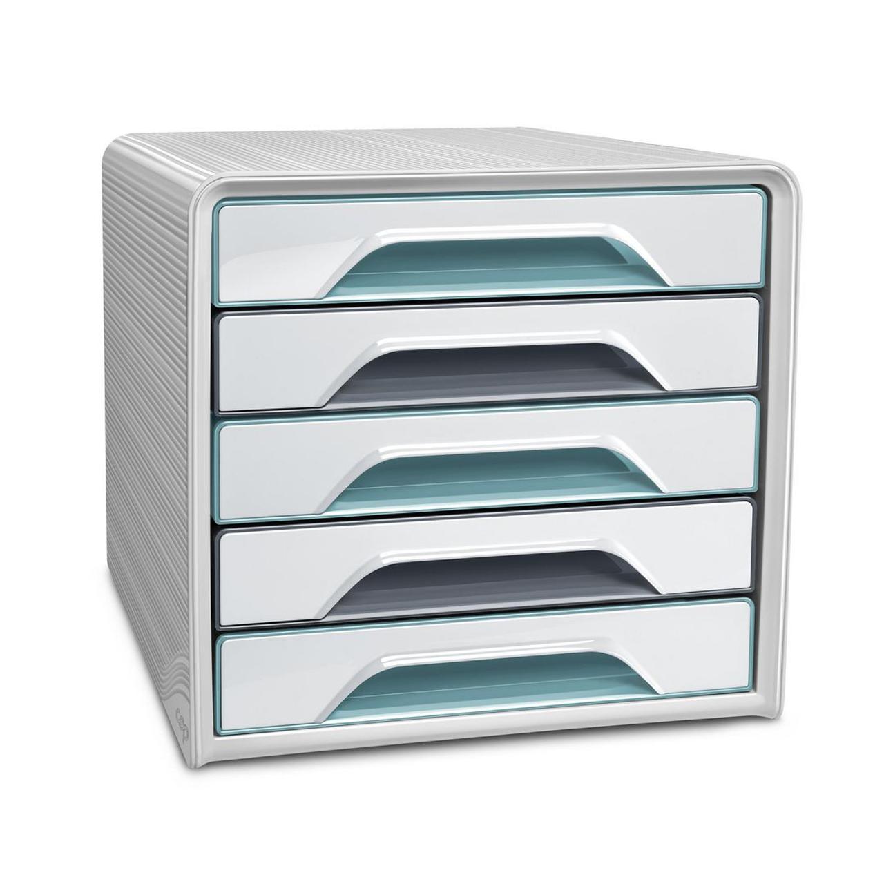 CEP Blankettbox Riviera 5-lådor | Kontorsmaterial - Till skrivbordet - Blankettfack och Boxar | Kontorsexperten