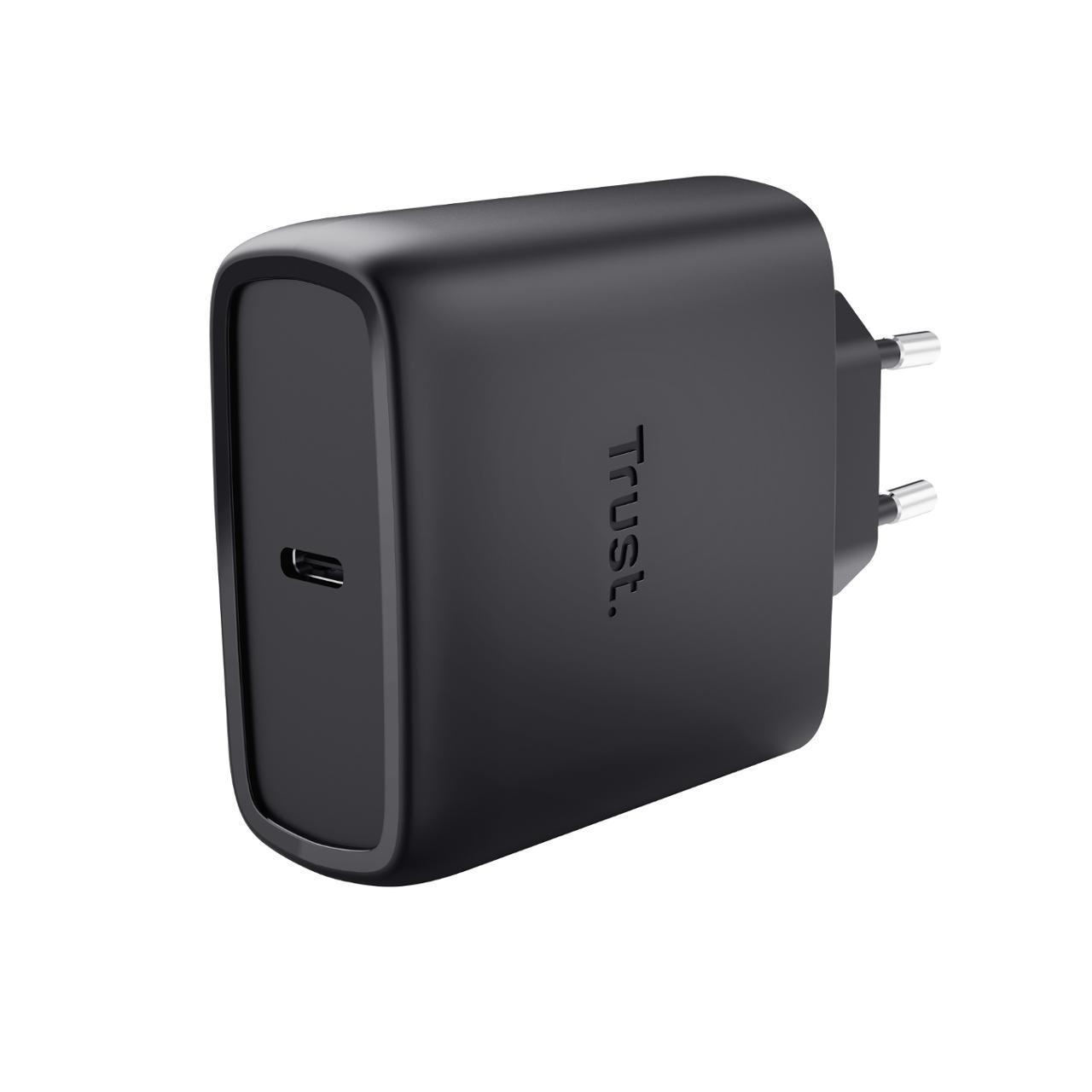 TRUST Laddare Maxo 65W USB-C | Datorprodukter - Surfplattor och smartphones - Laddare - Vägg | Kontorsexperten