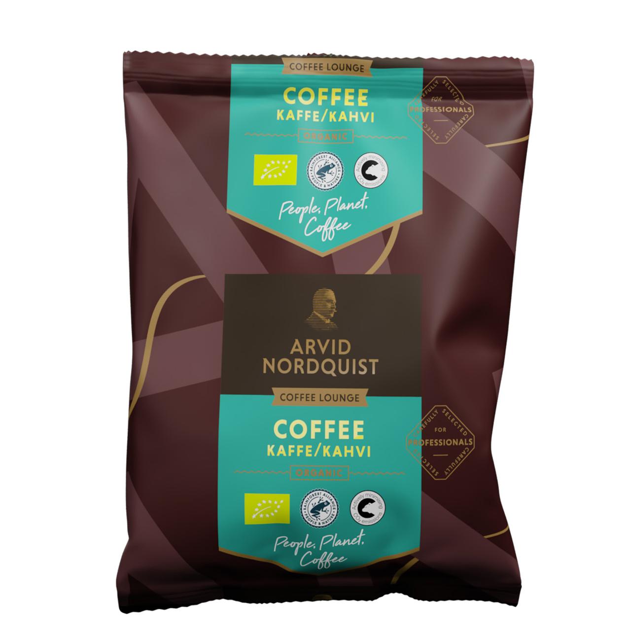ARVID NORDQUIST Kaffe Green Forest 60x100g | Kök och servering - Kaffe och te - Portionsförpackat | Kontorsexperten