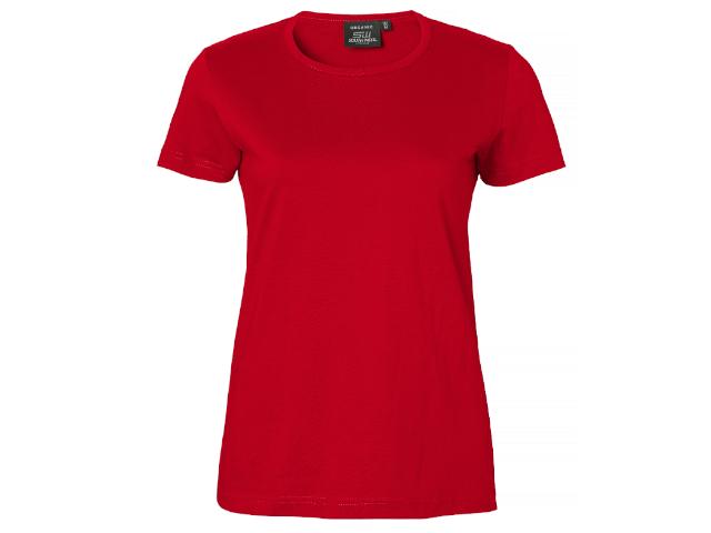 SOUTH WEST T-shirt Venice GOTS dam röd XS | Yrkeskläder - T-shirts och toppar - T-shirts | Kontorsexperten