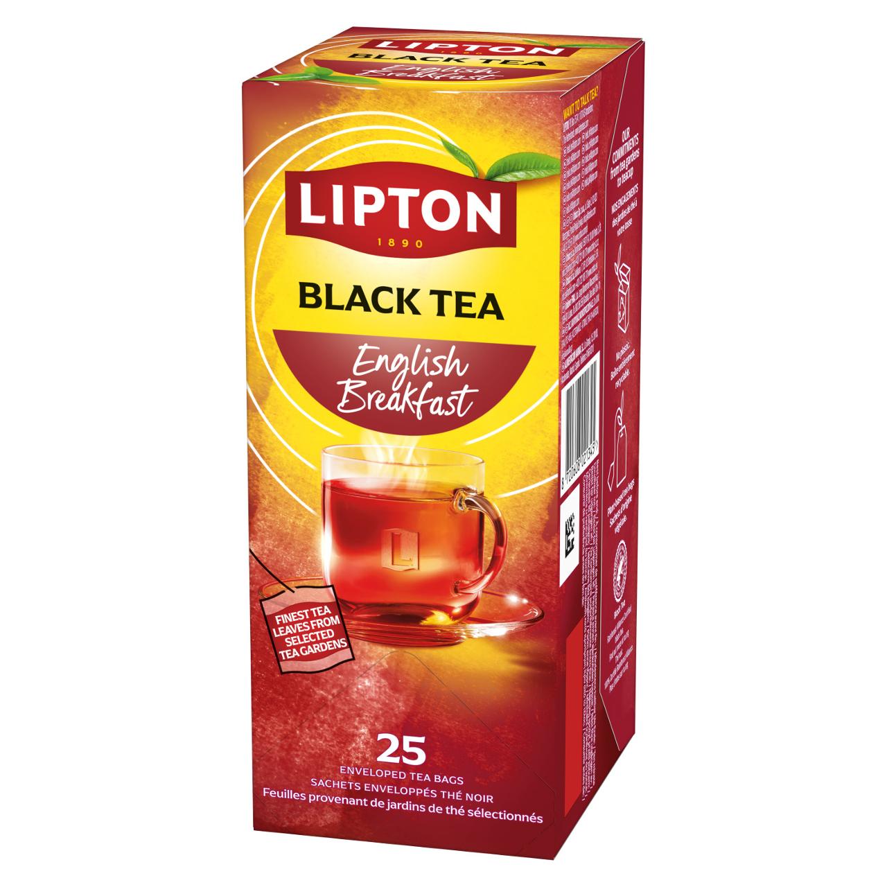 LIPTON Te English Breakfast svart 25/fp | Kök och servering - Kaffe och te - Te | Kontorsexperten