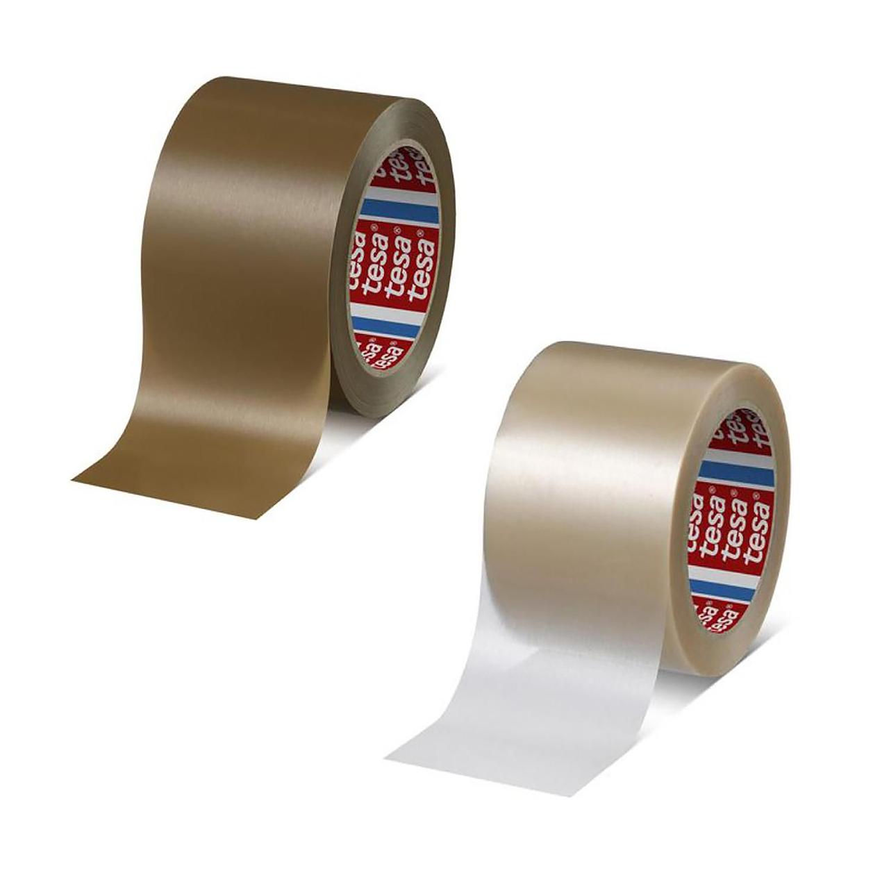 TESA Packtejp 4100 PVC 75mmx66m brun | Emballage och lagerutrustning - Packtejper - Packtejp PVC | Kontorsexperten