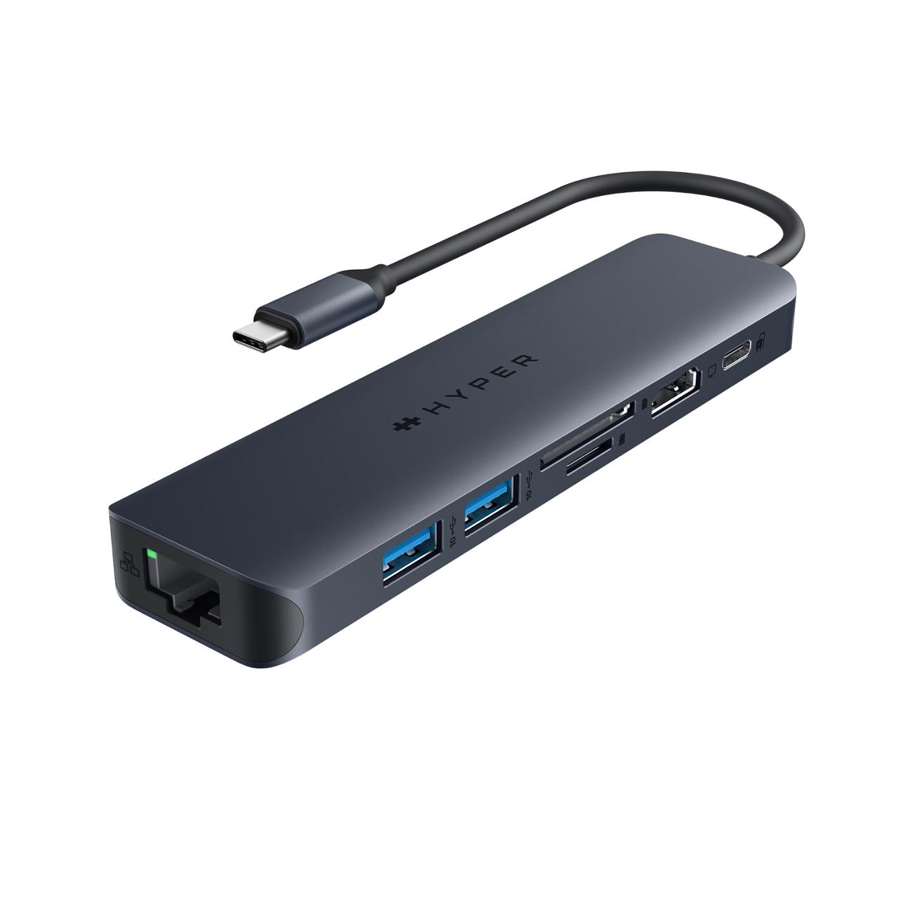 TARGUS Dockningsstation USB-C - 7-port | Datorprodukter - Kringutrustning - Dockningsstationer | Kontorsexperten