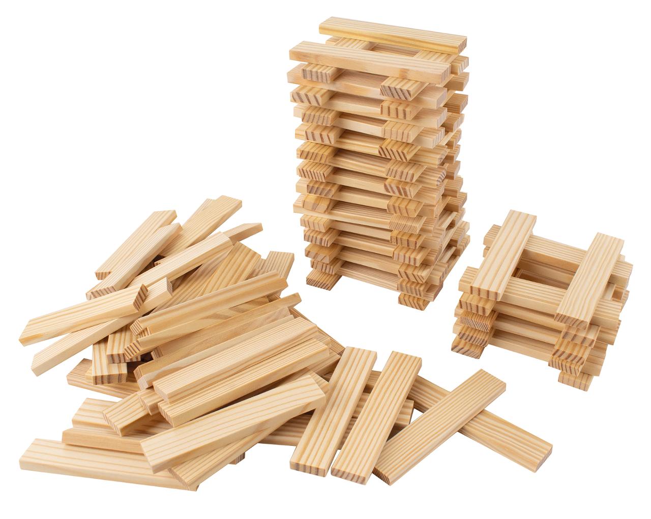 MYPAUZE Byggklossar trä 12x2,5x0,8cm 1000st | Skola och förskola - Lekmaterial - Bygglek, konstruktion och mosaik | Kontorsexperten