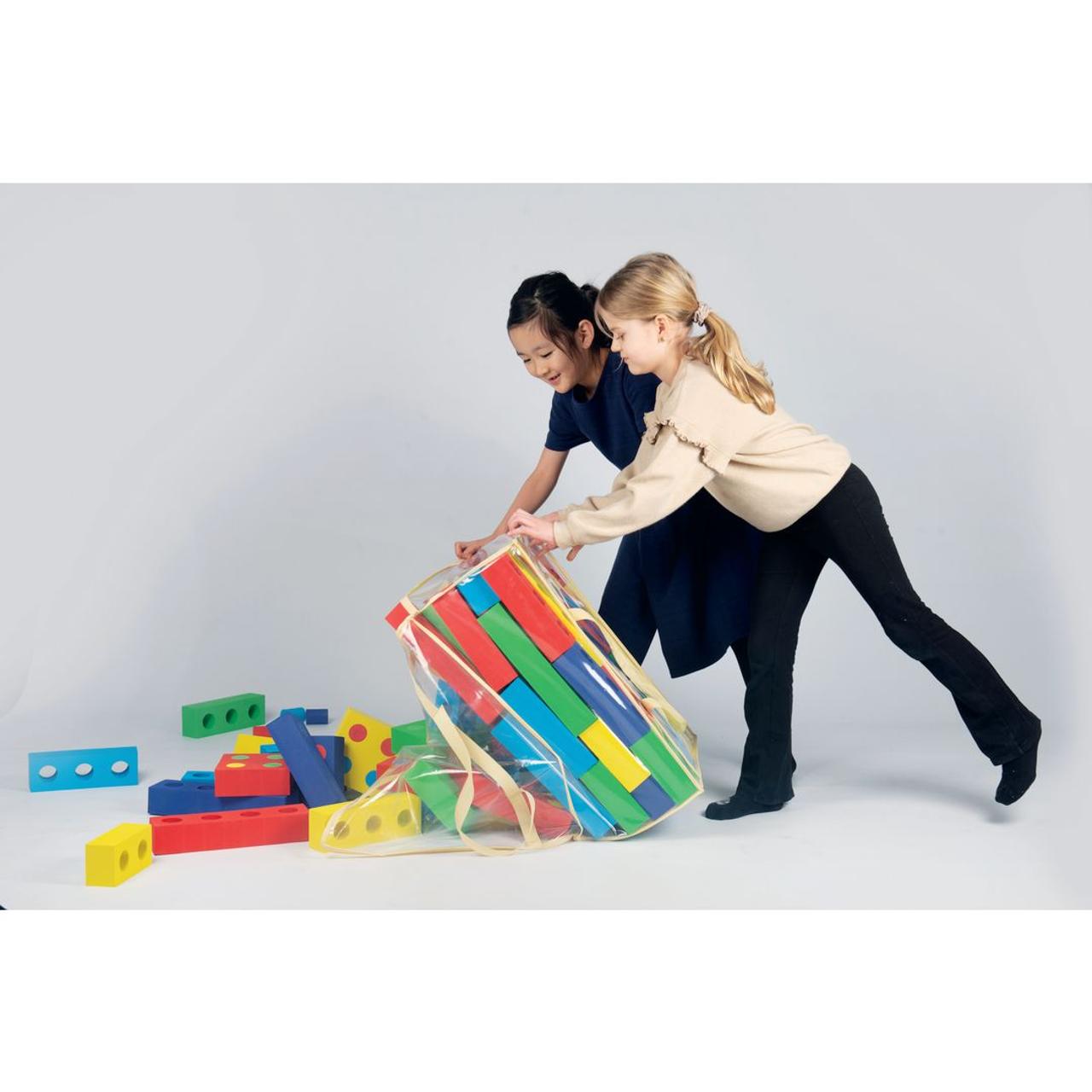 MYPAUZE Mjuka byggklossar 15x7x5cm 180/fp | Skola och förskola - Lekmaterial - Bygglek, konstruktion och mosaik | Kontorsexperten