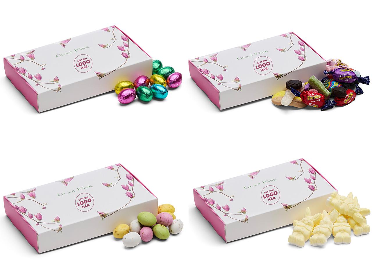 Påsk brevbox vår nougatägg 250g | Profilsortiment - Säsong - Påsk | Kontorsexperten