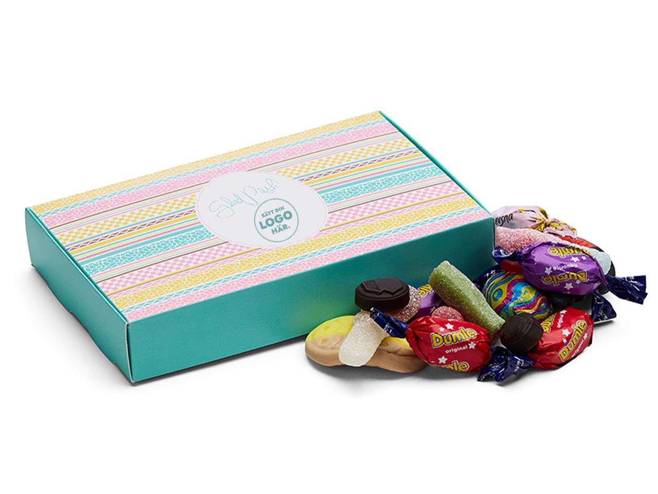 Påsk brevbox påskmix 250g | Profilsortiment - Säsong - Påsk | Kontorsexperten