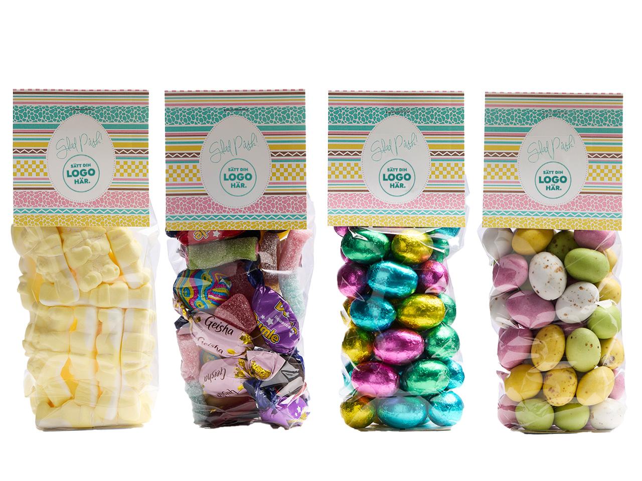 Påskpåse mönster nougatägg 150g | Profilsortiment - Säsong - Påsk | Kontorsexperten