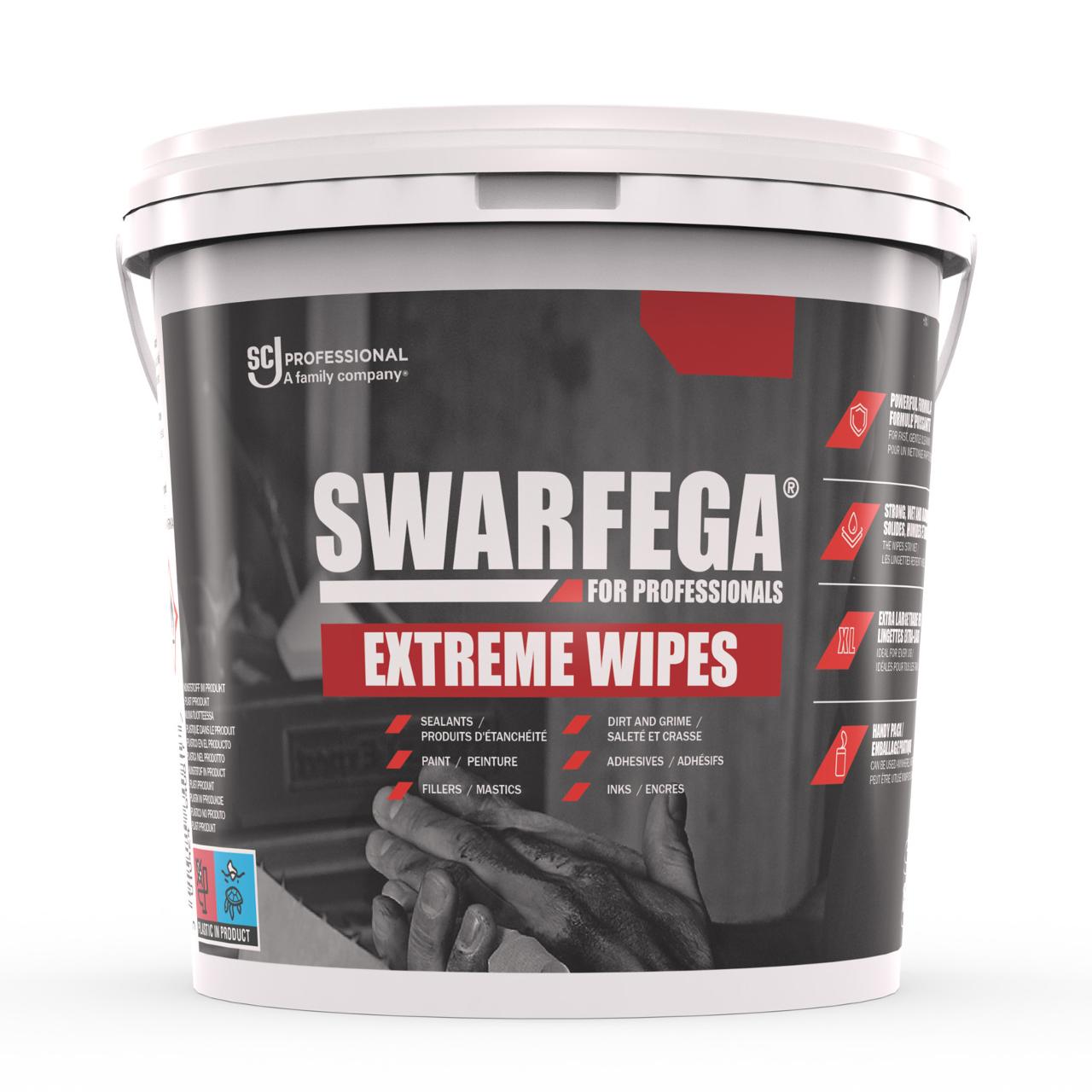 SWARFEGA Våtservett Extreme wipes 150/fp | Städ och hygien - Tvål och hygien - Våtservetter | Kontorsexperten