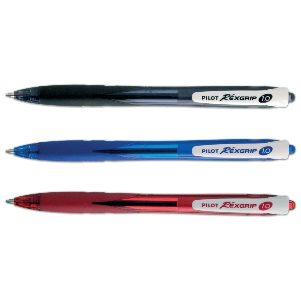 PILOT Kulpenna Begreen Rexgrip mediumspets 1,0 mm svart | Kontorsmaterial - Pennor - Kulpennor | Kontorsexperten