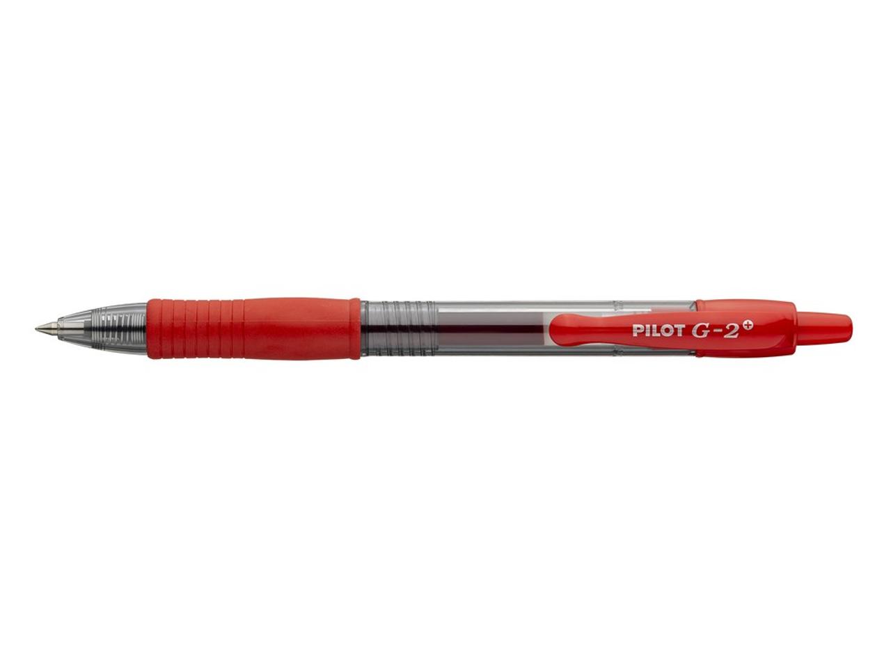 PILOT Gelpenna G2 Plus 0,5 röd | Kontorsmaterial - Pennor - Gelpennor | Kontorsexperten