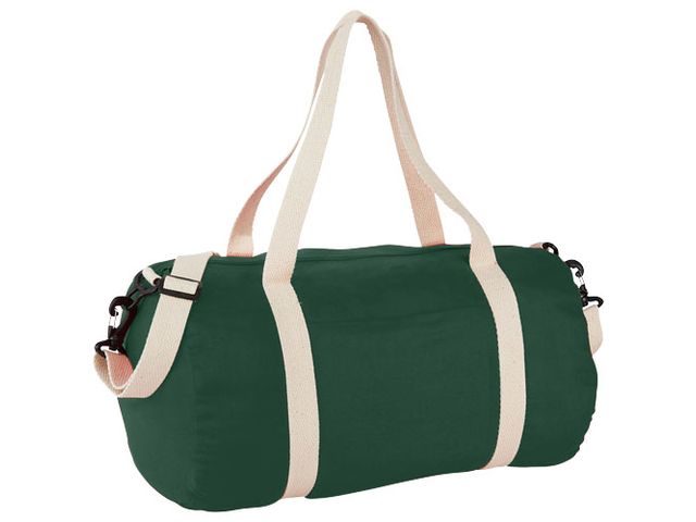 Duffelbag bomull skogsgrön 25L | Profilsortiment - Väskor - Resväskor | Kontorsexperten