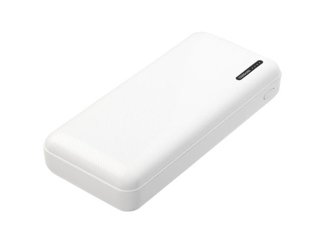 Powerbank Komprimera 10 000 mAhvit | Profilsortiment - Mobiler och tablets - Powerbanks - Standard | Kontorsexperten