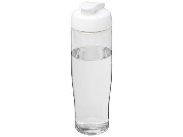 Vattenflaska fliplock klar/vit 700ml | Profilsortiment - Sport och fritid - Sportflaskor | Kontorsexperten