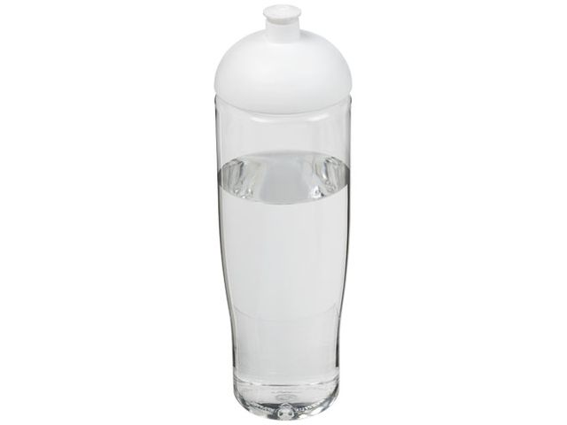 Vattenflaska kupollock klar/vit 700ml | Profilsortiment - Sport och fritid - Sportflaskor | Kontorsexperten