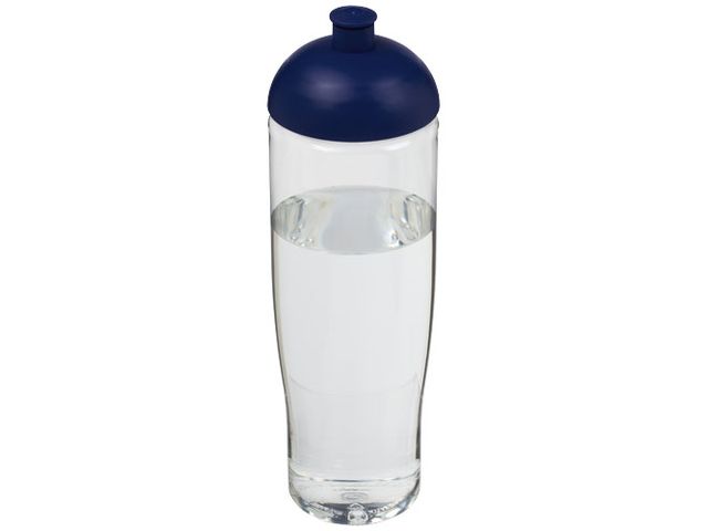 Vattenflaska kupollock klar/blå 700ml | Profilsortiment - Sport och fritid - Sportflaskor | Kontorsexperten
