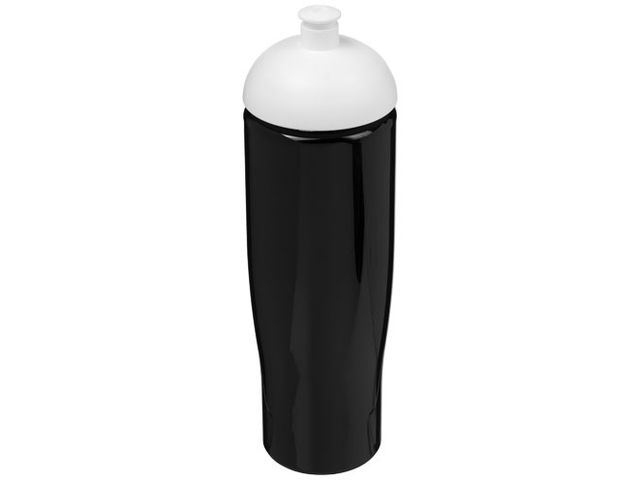 Vattenflaska kupollock svart/vit 700ml | Profilsortiment - Sport och fritid - Sportflaskor | Kontorsexperten
