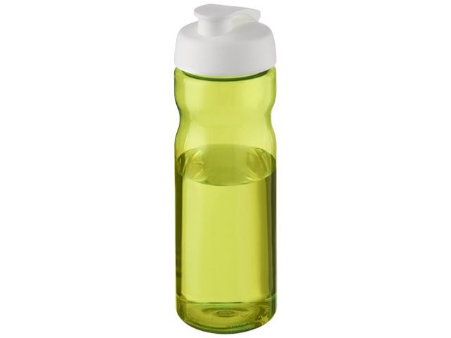 Vattenflaska fliplock lime/vit 650ml | Profilsortiment - Sport och fritid - Sportflaskor | Kontorsexperten