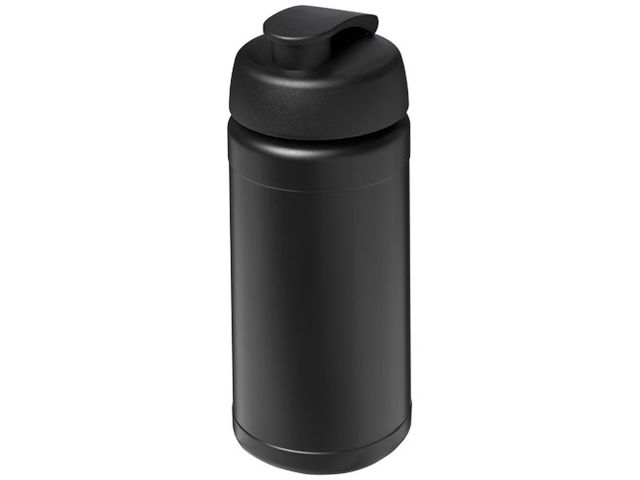 Vattenflaska Plus fliplock svart 500ml | Profilsortiment - Sport och fritid - Sportflaskor | Kontorsexperten