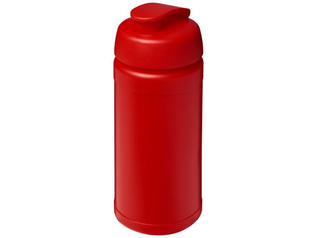 Vattenflaska Plus fliplock röd 500ml | Profilsortiment - Sport och fritid - Sportflaskor | Kontorsexperten