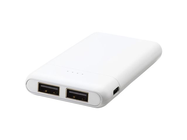Powerbank Odyssey 5 000 mAhvit | Profilsortiment - Mobiler och tablets - Powerbanks - Standard | Kontorsexperten
