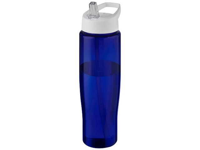 Vattenflaska piplock vit/blå 700ml | Profilsortiment - Hem och hushåll - Flaskor | Kontorsexperten