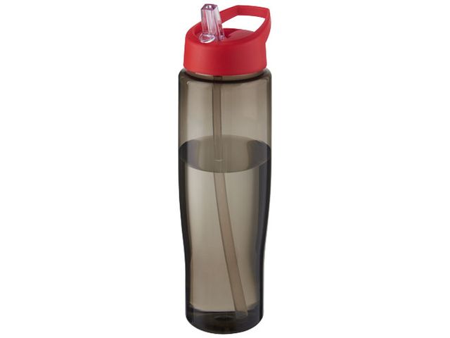 Vattenflaska piplock röd/grå 700ml | Profilsortiment - Hem och hushåll - Flaskor | Kontorsexperten
