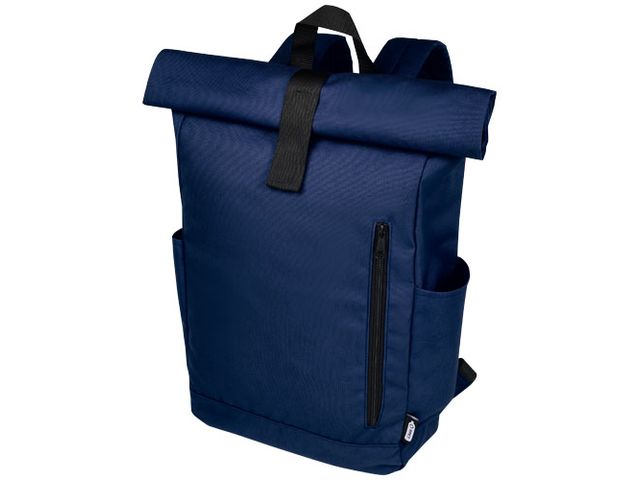 Ryggsäck polyester marinblå 15,6tum | Profilsortiment - Väskor - Ryggsäckar | Kontorsexperten