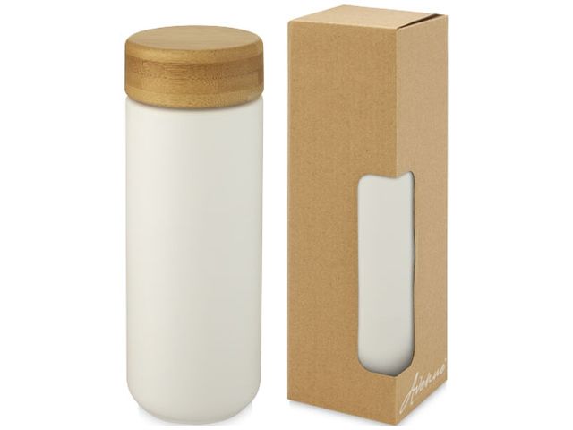 Termos Keramik,Bambu vit | Profilsortiment - Muggar och glas - Övrigt - Muggar | Kontorsexperten
