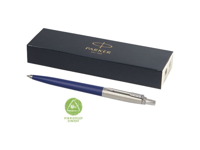 Parker Kulpenna Jotter blått bläck navy | Profilsortiment - Pennor - Reklampennor | Kontorsexperten
