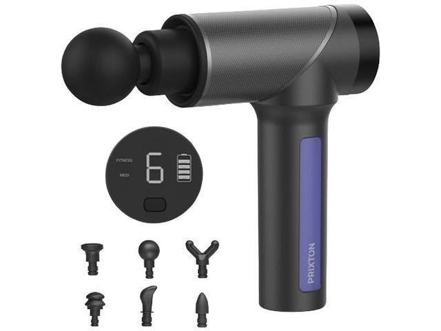 Prixton Massagepistol MGF100 svart | Profilsortiment - Hälsa och säkerhet - Övrigt - Hälsa | Kontorsexperten