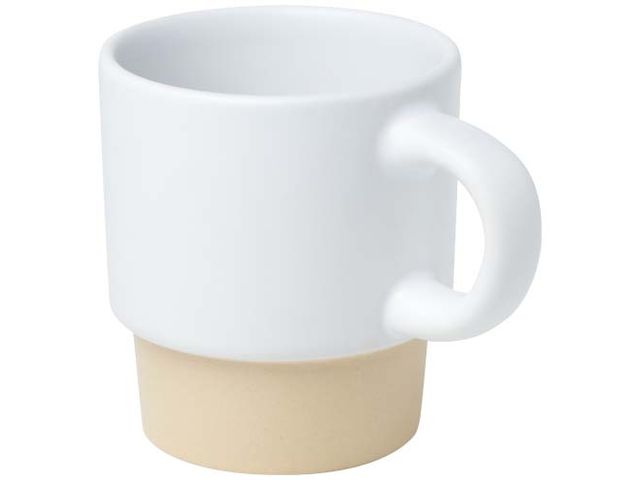Mugg Olympia keramik vit 130ml | Profilsortiment - Muggar och glas - Stengodsmuggar | Kontorsexperten