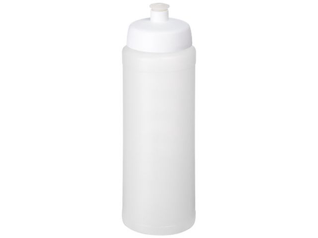 Vattenflaska med grip klar/vit 750ml | Profilsortiment - Sport och fritid - Sportflaskor | Kontorsexperten