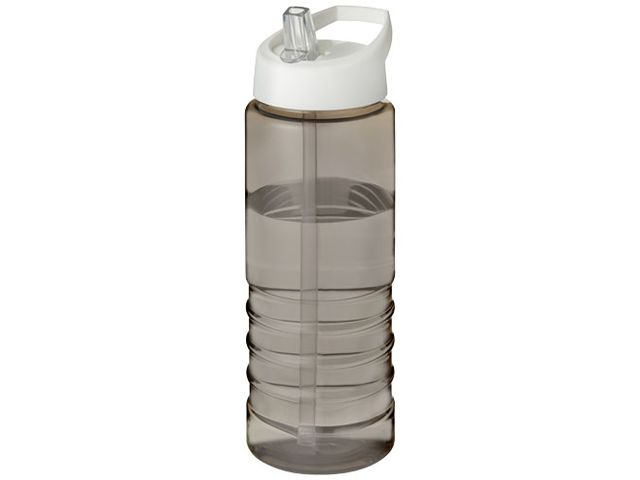 Vattenflaska piplock grå/vit 750ml | Profilsortiment - Sport och fritid - Sportflaskor | Kontorsexperten